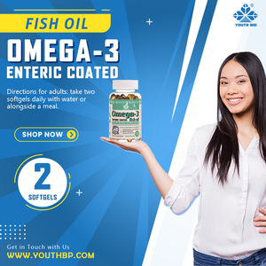 Gélules d'huile de poisson Oméga-3 1000mg sans OGM et sans gluten, <span class=keywords><strong>EPA</strong></span> <span class=keywords><strong>DHA</strong></span> pour les personnes souffrant de stress, expédition rapide, pureté et puissance élevées, ODM - Product Image 6