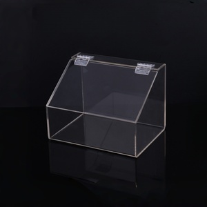 Contenedor de Dulces Acrílico con Logotipo Personalizado, Dispensador de Alimentos Transparente con Tapa para Exhibición de Dulces y Chocolates - Product Image 3