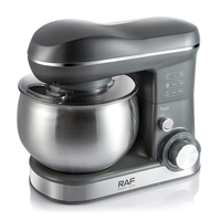 Robot de cuisine multifonction portable RAF 3 en 1, fouet à pâte, 1800W, 6.0L, batteur sur socle électrique