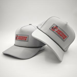 Gorras Deportivas de Béisbol y Golf de 5 Paneles, Ajustables, con Cierre a Presión, de PVC Fluorescente, Diseño Personalizado, con Estampado de Leopardo/Puntos/Dobby, Venta al Por Mayor - Product Image 1