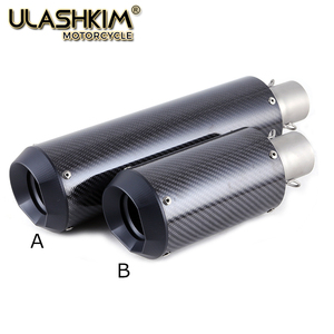 Système d'échappement universel en acier inoxydable de haute qualité <span class=keywords><strong>Coude</strong></span> à petit canon 60mm Section de queue universelle - Product Image 2