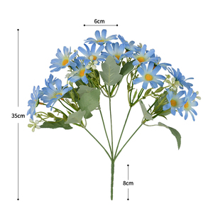 <span class=keywords><strong>Fleur</strong></span> d'<span class=keywords><strong>aster</strong></span> mexicaine en soie artificielle Décoration de mariage Chrysanthème persan Bouquet de marguerites en soie Décoration Fausse <span class=keywords><strong>fleur</strong></span> - Product Image 5