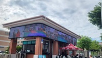 Pantalla LED a Todo Color WiFi P10 para Exteriores, Letrero para Cafetería, Tienda, Animación de Texto, Temporizador, Mensajes Desplazables, Brillo de 5000cd, 3 Años de Garantía