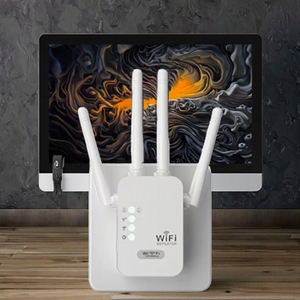 2.4GHz 5GHz Wifi Extender 300Mbps tín hiệu tăng cường trong nhà/ngoài trời Mạng Booster cổng <span class=keywords><strong>Ethernet</strong></span> 1200Mbps nhà 4G 3G IP <span class=keywords><strong>Repeater</strong></span> - Product Image 2