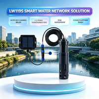 Capteur de qualité de l'eau solaire LoRaWAN 8-en-1, Hub sans fil Plug and Play pour la surveillance de l'eau environnante