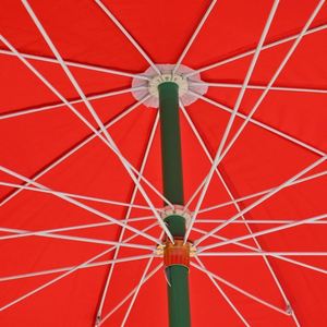 Parasol de jardin, de plage ou de terrasse, imperméable, résistant au vent, à double couche, anti-UV, pour toutes les saisons, 150 cm - Product Image 3