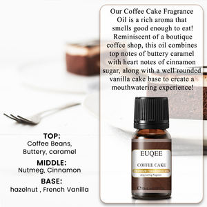 Set Regalo <span class=keywords><strong>di</strong></span> Oli Essenziali EUQEE per Pasticceria, Kit con Fragranze <span class=keywords><strong>di</strong></span> Torta <span class=keywords><strong>di</strong></span> Zucca, Crema <span class=keywords><strong>di</strong></span> <span class=keywords><strong>Cocco</strong></span>, Pancake alle Mirtilli, Confezione da 6 - Product Image 3