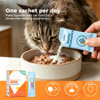 Waylemo Probiotiques pour animaux de compagnie en sachets, Probiotiques pour chats, Probiotiques pour chiens, Alternative à la croquette, Compléments nutritionnels pour animaux, Soin digestif, OEM