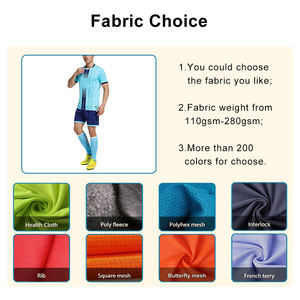 Maillot de football d'été respirant imprimé personnalisé, ensemble d'entraînement deux pièces à manches courtes pour hommes - Product Image 4