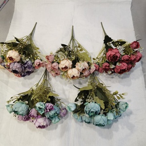 CJ23161 QIDA 7 teste se una piccola quantità <span class=keywords><strong>fiori</strong></span> per la casa matrimonio <span class=keywords><strong>fiori</strong></span> decorativi 23240 di vendita calda - Product Image 2