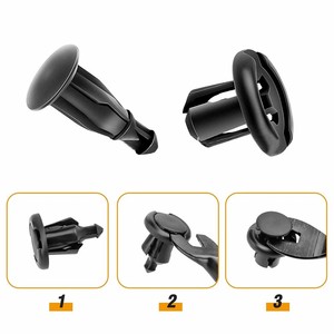 Honda Crv <b>Bumper</b> Mounting <b>Clips</b> 91503 Sz3 003 Plastic Fastener For Front Rear Repair Replacement A02 - Product Image 3
