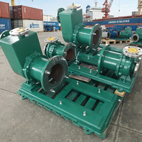 Pompe centrifuge en acier inoxydable pour le traitement des eaux usées, la désulfuration, la circulation des liquides, le transport des acides usagés, environnemental