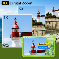 Appareil photo compact vintage 4K avec écran 2,7 pouces, 48MP, pour vlog et photos, coque transparente translucide, idéal pour les étudiants - Prix de gros