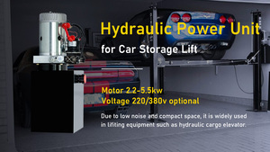 LIFTHYDRAU Nuevo Elevador Hidráulico para Almacenamiento en Casa y Automóvil, Sistema de Potencia Hidráulica de Doble Acción, Plataforma Personalizable de Acero Inoxidable, Bomba Hidráulica - Product Image 6