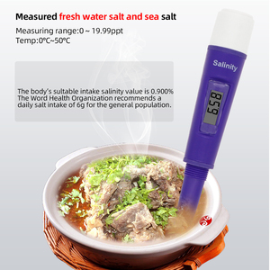 SA-387 S Étanche Stylo-type Salinité compteur Numérique <span class=keywords><strong>Salinometer</strong></span> 0 ~ 19.99 ppt Température Testeur pour L'eau Salée - Product Image 4