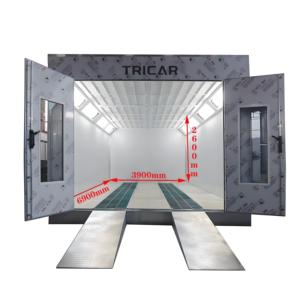 Básico personalizable Auto pintura LED horno Tricar <span class=keywords><strong>de</strong></span> alto rendimiento mejor sala <span class=keywords><strong>de</strong></span> pintura para automóviles calefacción única CE coches cabina <span class=keywords><strong>de</strong></span> pulverización - Product Image 1