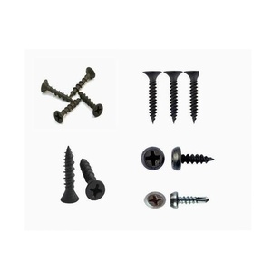 สกรูยึดผนังยิปซัมสีเทาฟอสเฟตสำหรับงานไม้ ยี่ห้อ Black Coarse Tornillos Para Drywall Powertech เกลียวละเอียด ขายดีจากผู้ผลิต - Product Image 2
