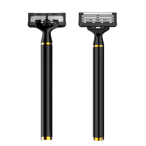 6 Blades <b>Mens</b> Shaving With Magnet Handle System Set KL-S666LO KL-S666LO - Product Image 3