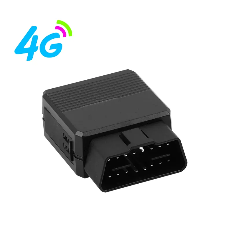 Yeni tasarım küçük 2G 3G 4G araç sim kart GPS Tracker OBD2 akıllı gps takip cihazı ücretsiz nakliye ile araba için platform ve app