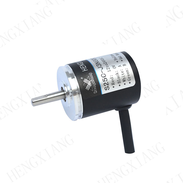 S25C 36ppr Solid Shaft Encoder Incremental Side Cable