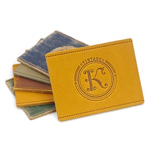 Étiquette en cuir véritable personnalisée pour jeans, étiquette en cuir véritable embossée, patch logo personnalisé pour sacs, sacs à main, vêtements - Product Image 6