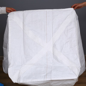 Sac jumbo <span class=keywords><strong>en</strong></span> PP tissé durable pré-sling, 500 <span class=keywords><strong>kg</strong></span>-2000 <span class=keywords><strong>kg</strong></span>, sac FIBC respirant avec boucle d'angle croisée pour l'emballage et le chargement - Product Image 5