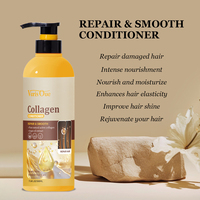 Ensemble de soins capillaires à l'huile d'argan biologique, kératine et collagène, sans sulfate, nourrissant, antipelliculaire, OEM