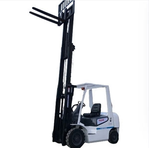 Montacargas Diésel Usado Mini TCM 2.5 T FD25, Mástil de Tres Etapas, Altura 4.5m, 1 Año de Garantía, Operación Sentada - Product Image 1