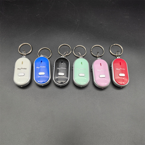 Bán Buôn Nhựa Thông Minh Tracker Key Finder Định Vị Không Dây Chống Mất LED Ánh Sáng Điều Khiển Âm Thanh Còi Báo Động Keychain - Product Image 2