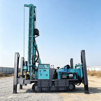 Foreuse pneumatique DTH MIKTON MKDQZ-350 pour puits d'eau, 350 m, sur chenilles, avec pompe à engrenages diesel, pour diverses formations géologiques complexes