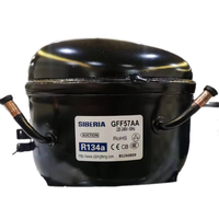Compresseur de réfrigérateur universel de remplacement SIBERIA GFF57AA R134a 220-240V 50Hz 1/5HP 165W/563BTU/h Pièce de réfrigération