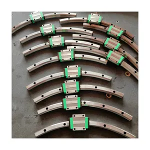 Non-standard customizationBest Selling HCR12A1UU+60/100R Wear Resistance Curved Guide Rail and Arc Guide Rail