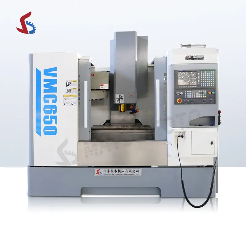 VMC650 GSK Fanuc Siemens cnc milling machine cnc controller 5 axis cnc machine centre China Automatic machine centre