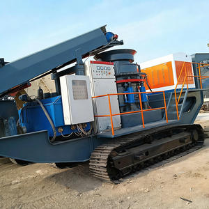 Concasseur à cône robuste à haute efficacité pour la production d'agrégats de roche dure dans les applications minières et de carrières - Product Image 3