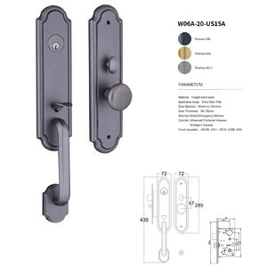Serrure de porte de chambre en bois de luxe avec motif éléphant chinois, en cuivre massif, nouvelle serrure magnétique silencieuse américaine pour chambre à coucher - Product Image 1