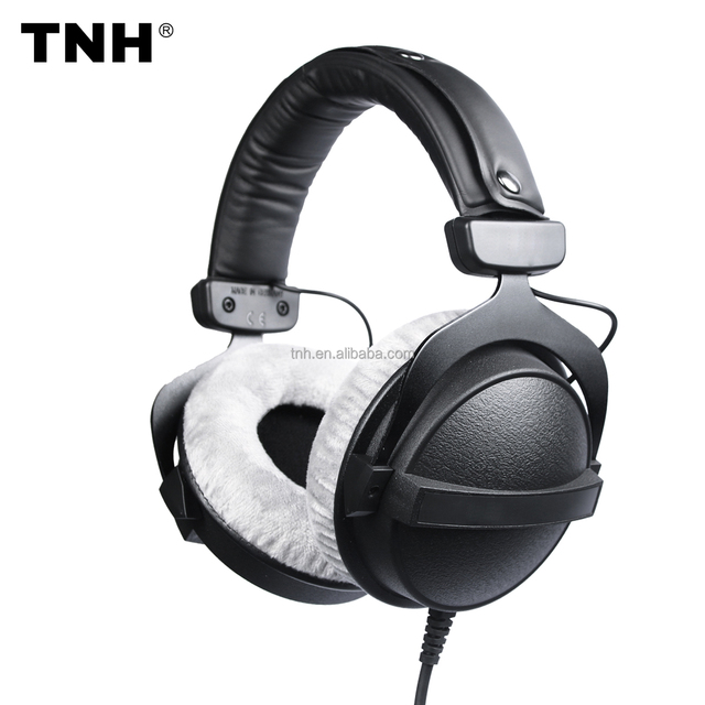 TNH 770 990 Professional Monitor Headphone Wired Stereo Headphones Recording Studio Equipment for Travel Computer Mixer