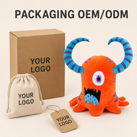 Peluche Monstre à un œil personnalisée, directement de l'usine, rembourrage en coton, tissu super doux - OEM/ODM pour marques à marque privée, commandes en gros