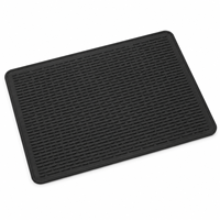 Couverture de cuisinière en silicone de style classique pour cuisinières électriques et à plaque vitrocéramique, protection de cuisinière et tapis de séchage de vaisselle