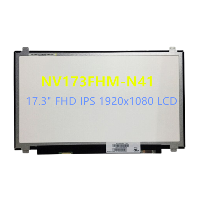 NV173FHM-N41 FHD 1920x1080 30pins 60Hz 17.3" LED LCD Non-Touch Screen Display for HP Laptop 17-by4633dx 17-by4061nr