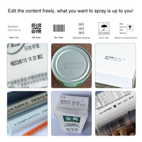 Imprimante jet d'encre TIJ portable de haute qualité pour le codage par lots, la date d'expiration, les codes QR et le marquage des sacs en papier