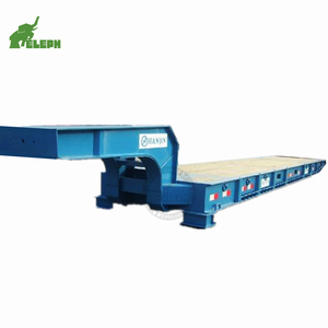 Prix usine Remorque porte-bateaux RoRo, Remorque surbaissée à col de cygne pour port, Remorque Mafi Roll de 100 tonnes, 120 tonnes - Product Image 4