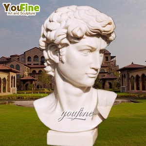 <span class=keywords><strong>Statua</strong></span> di <span class=keywords><strong>David</strong></span> in Marmo a Grandezza Naturale, Scultura in Pietra di Fama Mondiale - Product Image 3