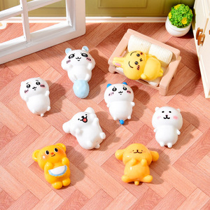 Miniature Cartoon Animal Doll Resin Car Decoration For Desktop And Vehicle Interior Accessory Gift - Product Image 2
