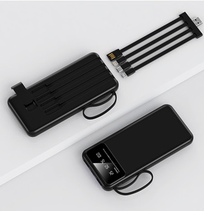 Xinrunjin ที่ชาร์จแบบพกพาได้โลโก้ออกแบบได้ตามต้องการพาวเวอร์แบงค์แสดงผลดิจิตอลแบบ C สำหรับเป็นของขวัญขององค์กรโปรโมชั่นแบรนด์ - Product Image 6