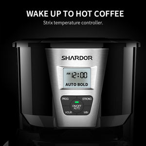 12 Cup Drip <strong>Coffee</strong> <strong>Machine</strong> Programmable Control Glass Carafe Reusable <strong>Filter</strong> <strong>Timer</strong> Digital Display <strong>Coffee</strong> Maker - Product Image 5
