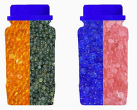 Emballage en vrac 25 kg/sac perles de gel de silice orange bleu blanc de qualité industrielle pour une absorption d'humidité supérieure
