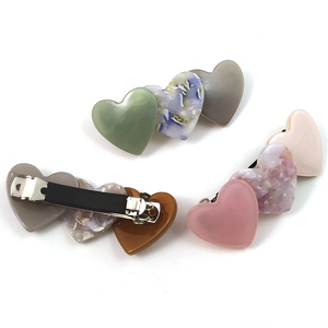 Venta al por mayor pelo Glips de moda elegante de pelo accesorios Popular Venta caliente primavera Clips de pelo acrílico Clips - Product Image 3
