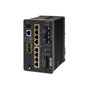 Commutateur de IE-3200-8P2S-E de marque Cis-co Commutateurs à bouton-poussoir Network Essentials 240W 8 ports PoE/PoE + Double entrées d'alimentation CC - Product Image 1
