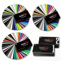 Film Pelindung Cat Mobil NANOTEK Gloss Color TPU PPF Kristal Hijau Anti Menguning Tahan Gores