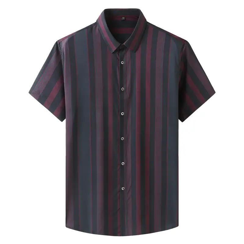 NEW Men's Printing Short Sleeve Shirt High quality Summer male Fashion Elasticity Hawaiian shirt Men Beach top Plus Size 10XL